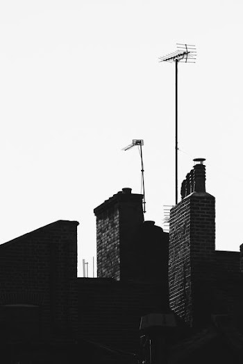 silhouette of building