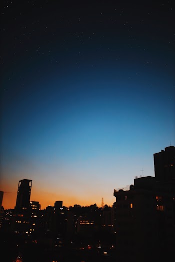 Silhouette Of Buildings