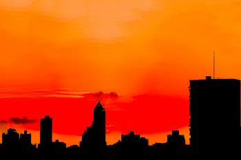 Silhouette of Buildings 