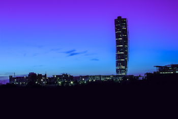 Silhouette of Buildings