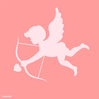 Silhouette of cupid graphic icon | Free stock vector - 457430