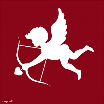Silhouette of cupid graphic icon | Free stock vector - 457432