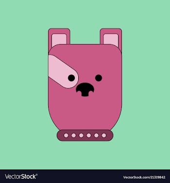 Silhouette of dog on background vector image