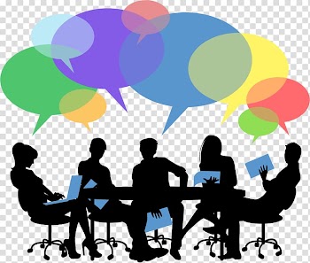Silhouette of group of people, Organization Board of directors Policy Committee Meeting, reunion transparent background PNG clipart