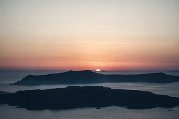 silhouette of mountain