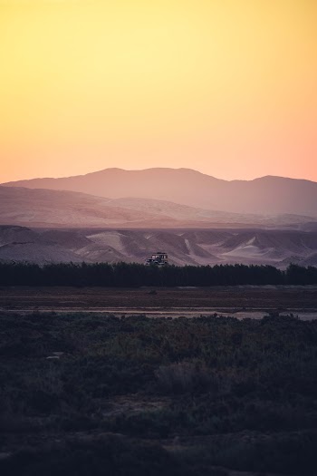 Silhouette Of Mountain