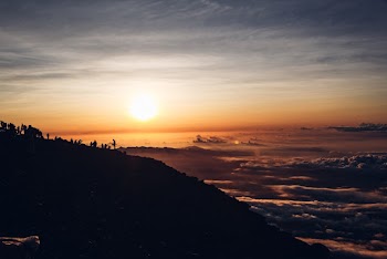 Silhouette Of Mountain
