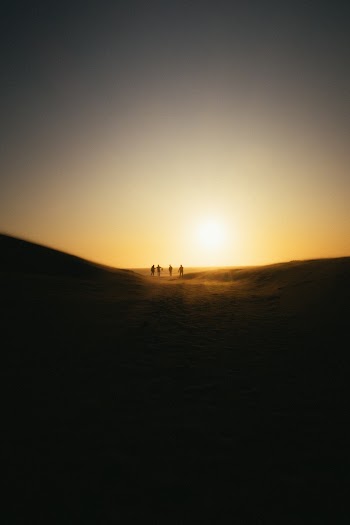 Silhouette of People