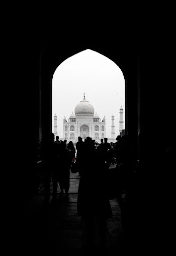 Silhouette Of People Inside A Building