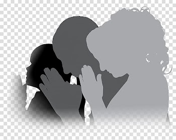 Silhouette of people praying , Prayer God Holy Spirit Christian Church, prayer transparent background PNG clipart