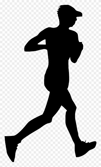 Silhouette Of People Running - Running Silhouette Transparent Background