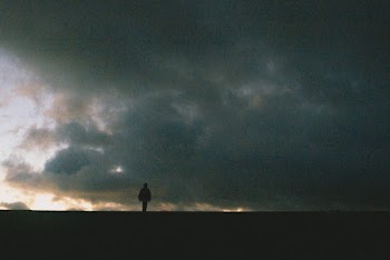 Silhouette of Person Standing