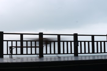 Silhouette of Railings
