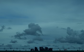 Silhouette Of Rocks