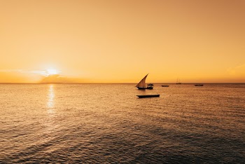 Silhouette of Sailboat