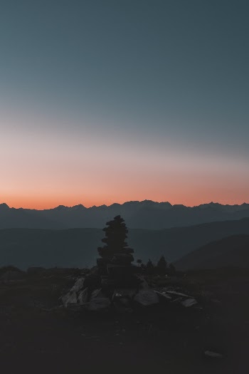 Silhouette of the Zillertal Alps!