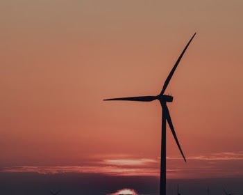 Silhouette of Windmill during Dusk · Free Stock Photo