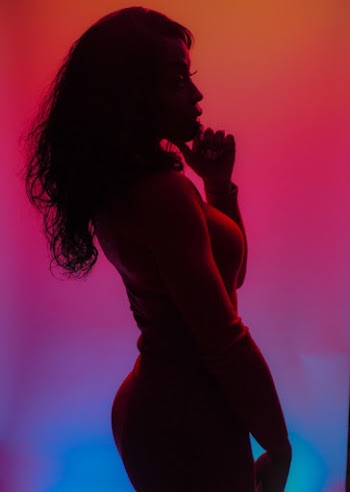Silhouette Of Woman