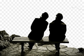 Silhouette Old age - Silhouette old material 