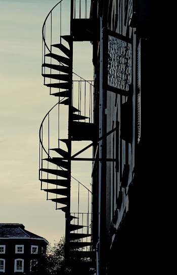 Silhouette Os Spiral Staircase