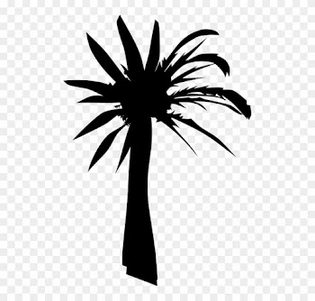 Silhouette Palm Tree 7, Buy Clip Art - Palm Tree Clip Art