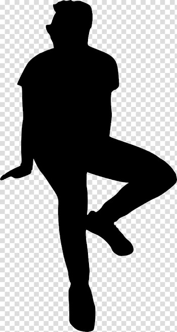 Silhouette , people jubilating silohouette transparent background PNG clipart