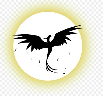 Silhouette Phoenix Image Drawing Desktop Wallpaper - starfighter symbol 