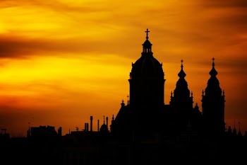 Silhouette Photo of Church