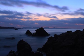 silhouette photo of mountains