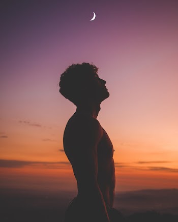 Silhouette Photo Of Person During Dawn