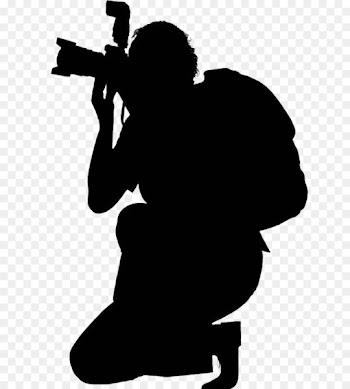 Silhouette Photography Journalist Photographer - Cameraman silhouette 