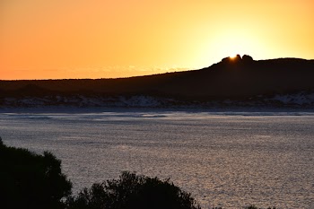 Silhouette Photography of Mountain during Sunset
