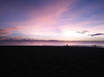 Silhouette Photography of People on Seashore
