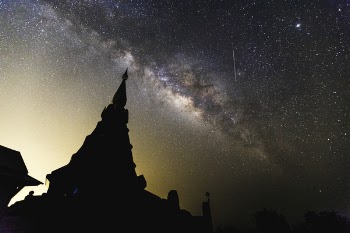 Silhouette Photography of Temple