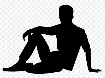 Silhouette Png - People Sit Silhouette Png