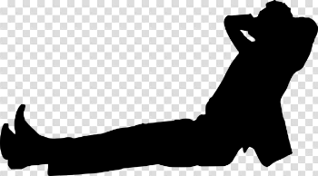 Silhouette Relaxing Dreaming - Free vector graphic on Pixabay