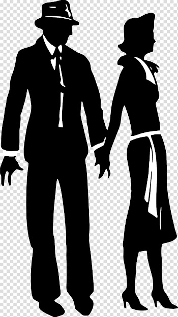 Silhouette , Silhouette transparent background PNG clipart