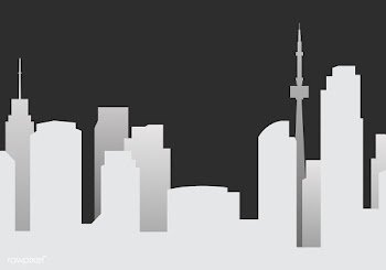 Silhouette skyline illustration | Free stock vector - 558298