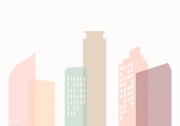 Silhouette skyline illustration | Free stock vector - 558327