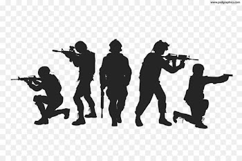 Silhouette Soldier Military Army - soldiers 