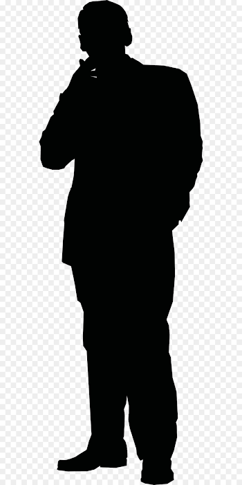 Silhouette Stick figure Clip art - businessman man png download ...