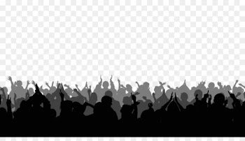 Silhouette Stock footage Crowd Clip art - crowd 