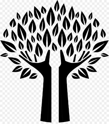 Silhouette Tree Clip art - grove vector 