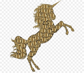 Silhouette Unicorn Clip art - unicorn horn 