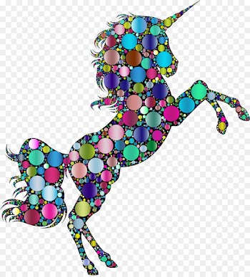 Silhouette Unicorn Clip art - unicorn horn 
