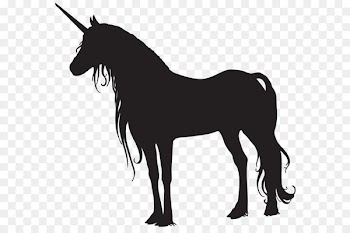 Silhouette Unicorn Scalable Vector Graphics Clip art - Unicorn Silhouette PNG Clip Art 