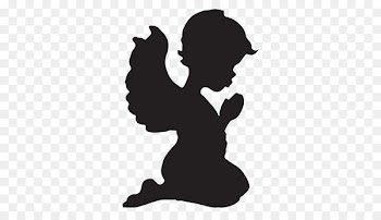 Silhouette Vector graphics Illustration Vexel - prayful silhouette 