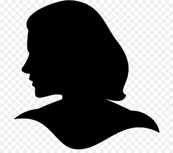Silhouette Woman Drawing Clip art - Silhouette 