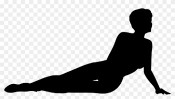 Silhouette Woman Female Computer Icons - Silhouette People Lying Png