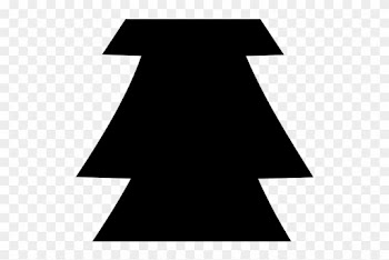 Silhouettes Clipart Xmas - Christmas Tree